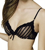 Elle Macpherson Intimates Sheer Ribbons Contour Underwire Bra
